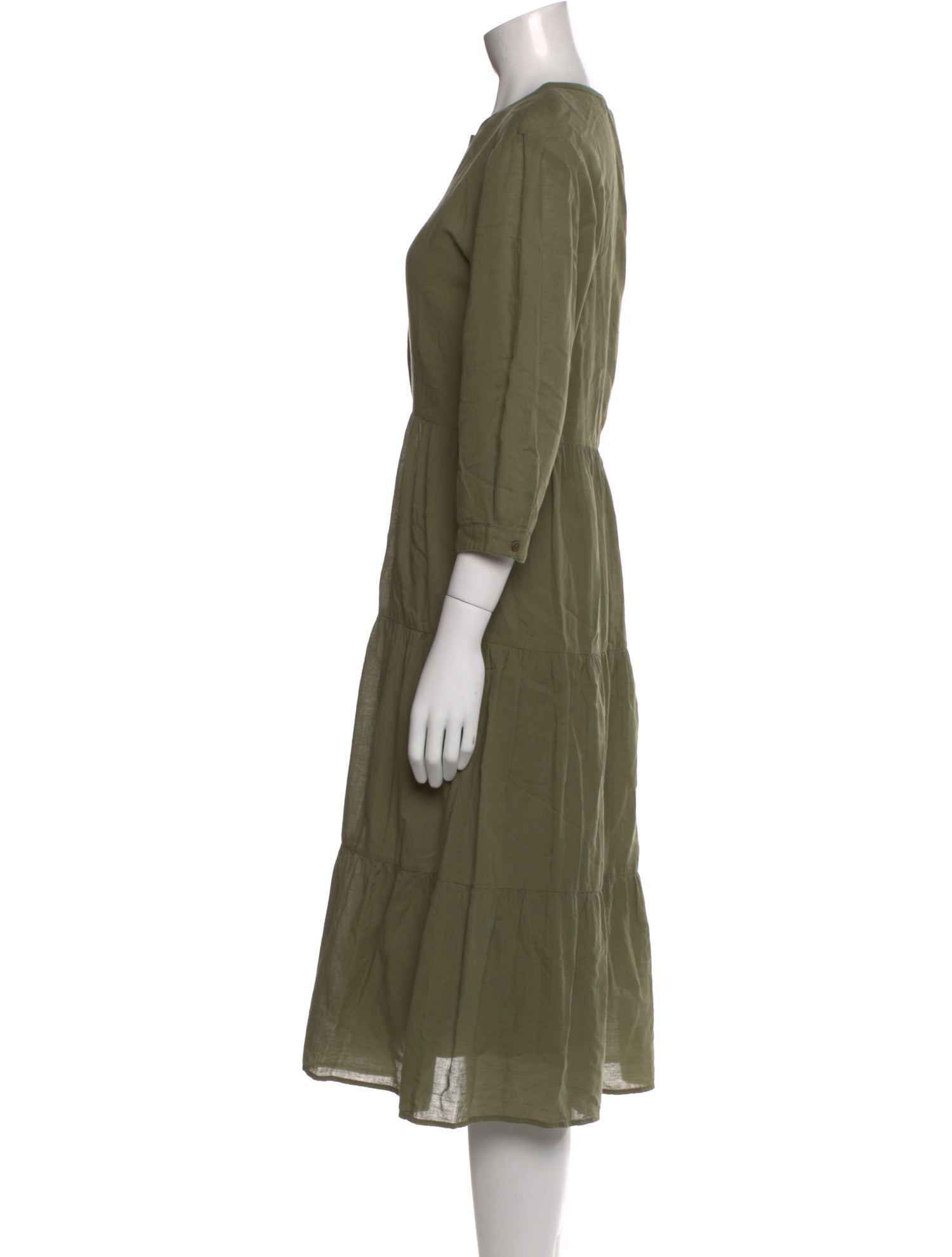 Jenni Kayne Crew Neck Midi Length Dress