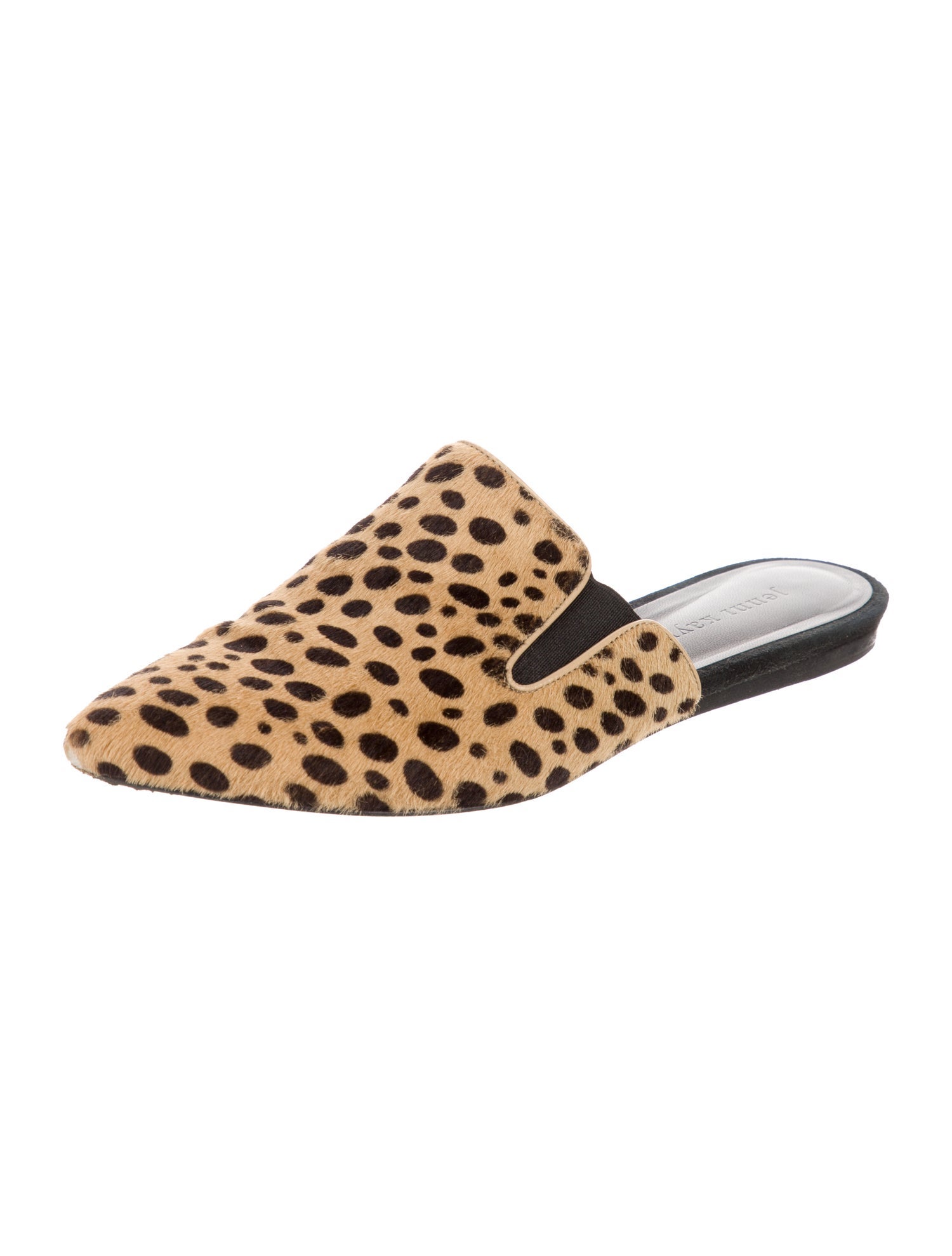 Jenni Kayne Ponyhair Animal Print Mules