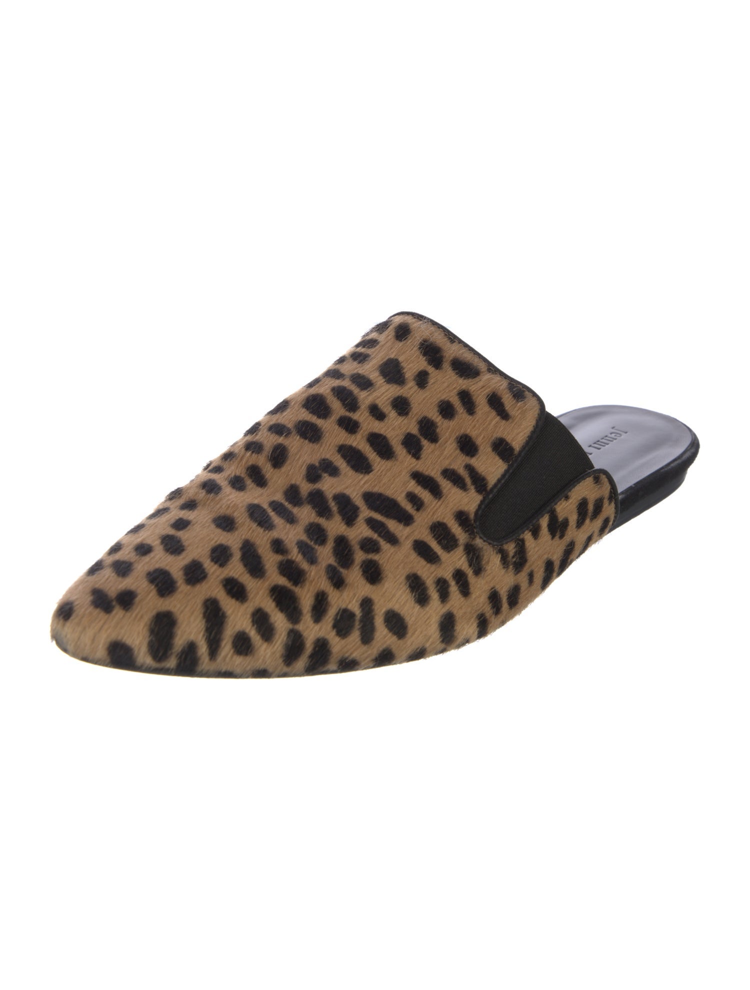 Jenni Kayne Ponyhair Animal Print Mules