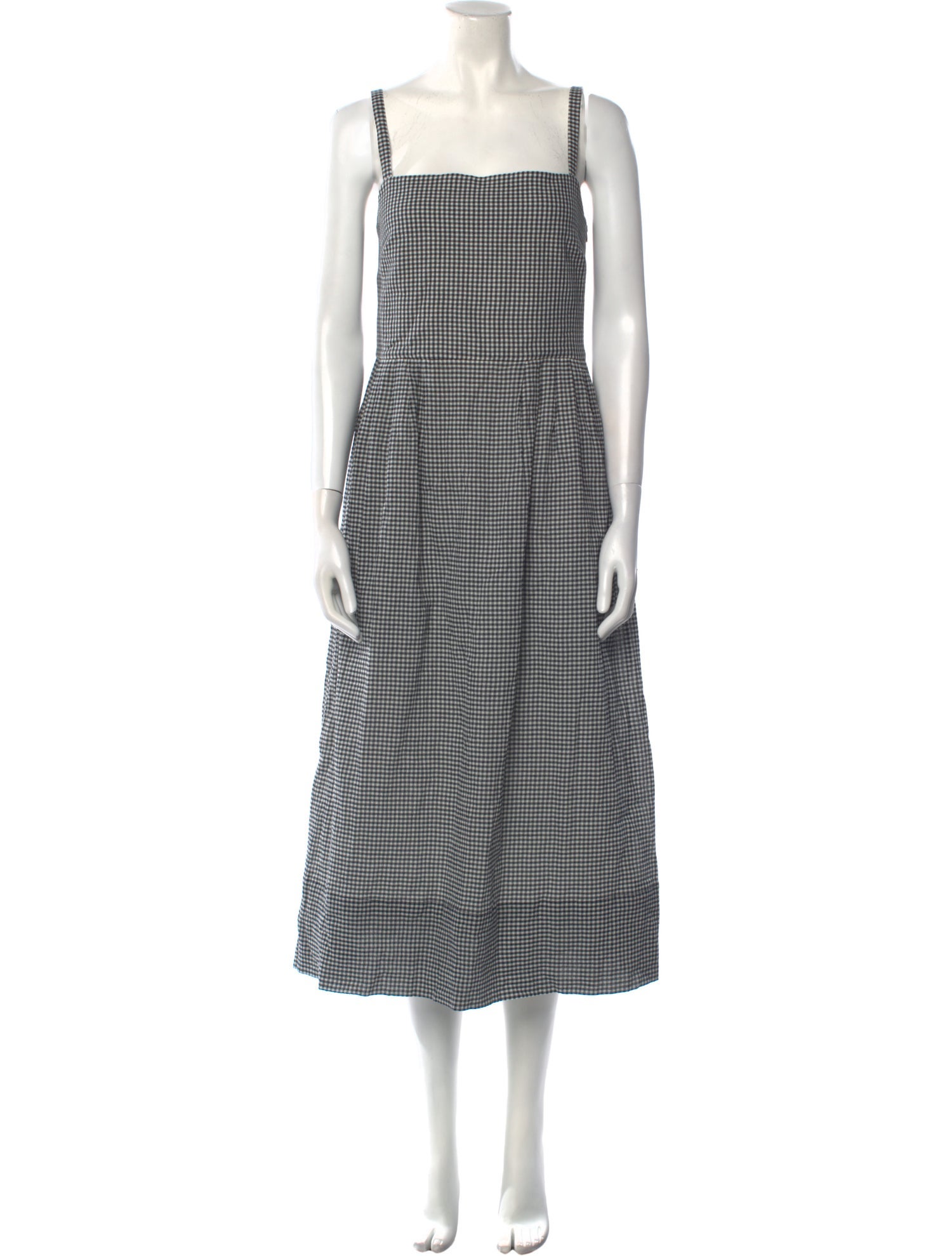 Jenni Kayne Square Neckline Midi Length Dress