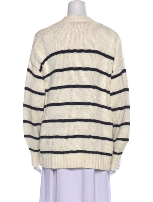 Jenni Kayne Striped V-Neck Sweater