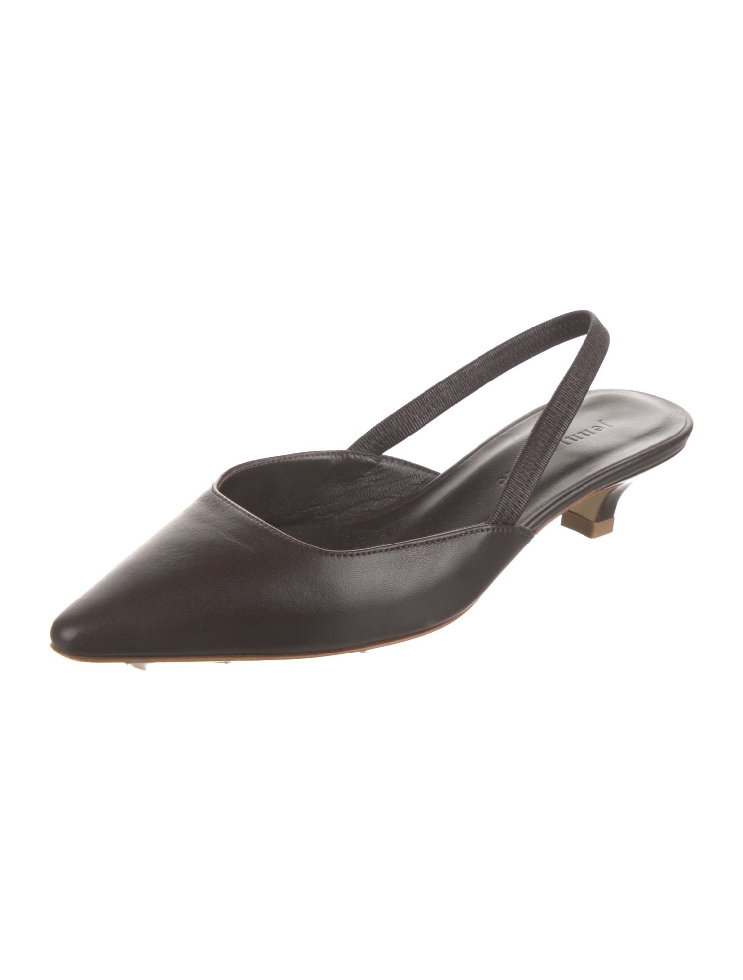 Jenni Kayne Leather Slingback Pumps