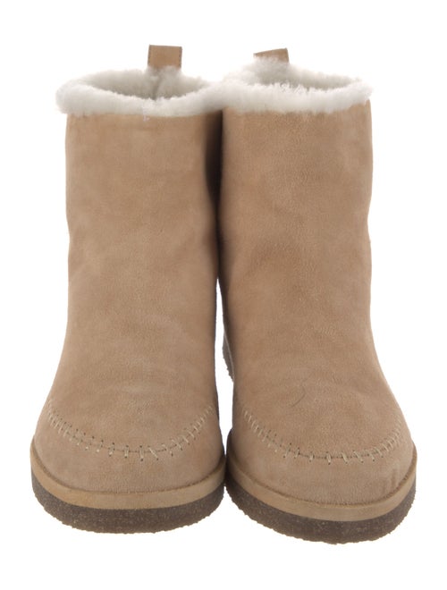 Jenni Kayne Suede Whipstitch Trim Boots