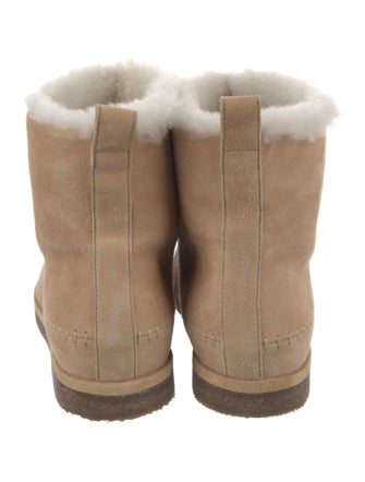 Jenni Kayne Suede Whipstitch Trim Boots