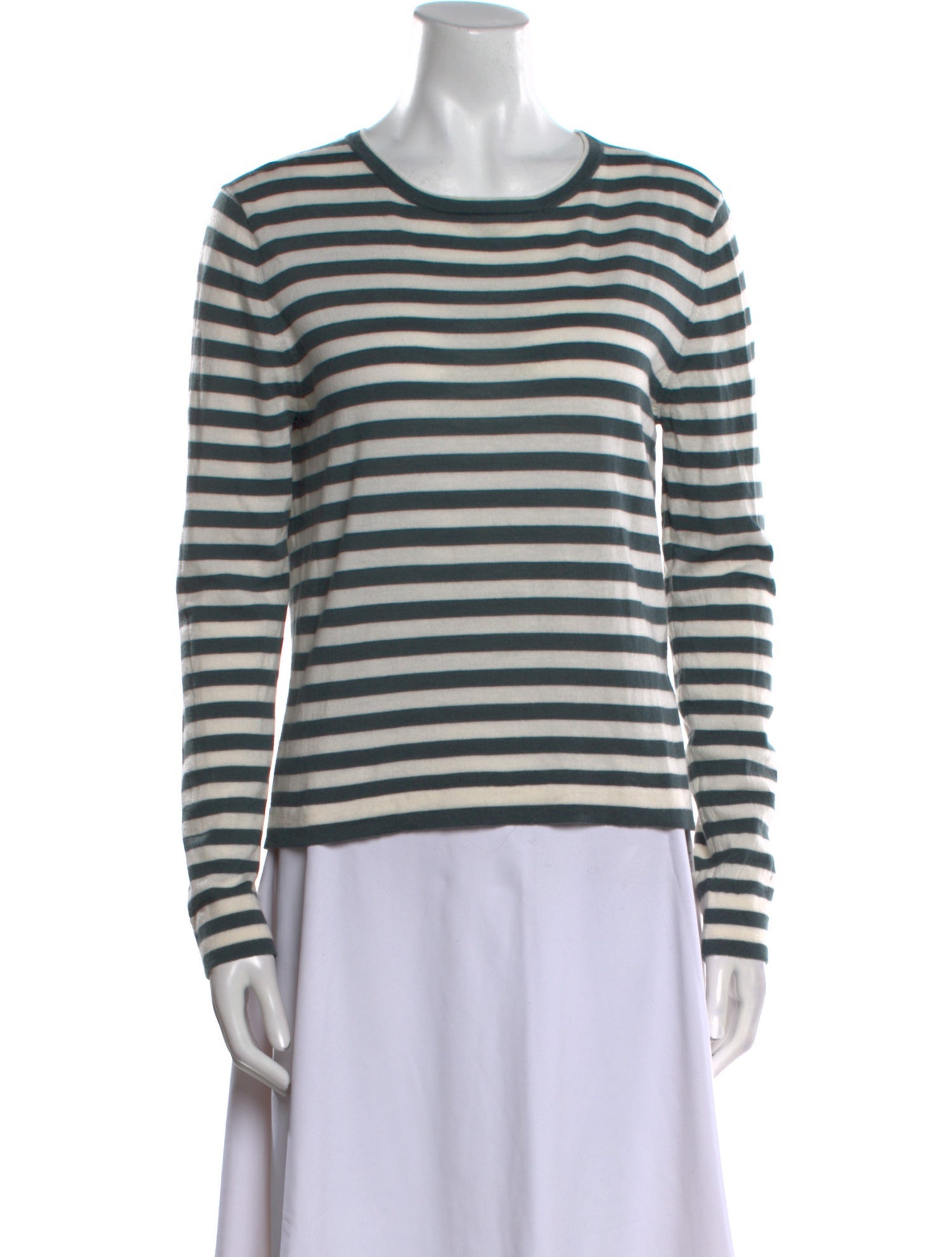 Jenni Kayne Merino Wool Striped T-Shirt