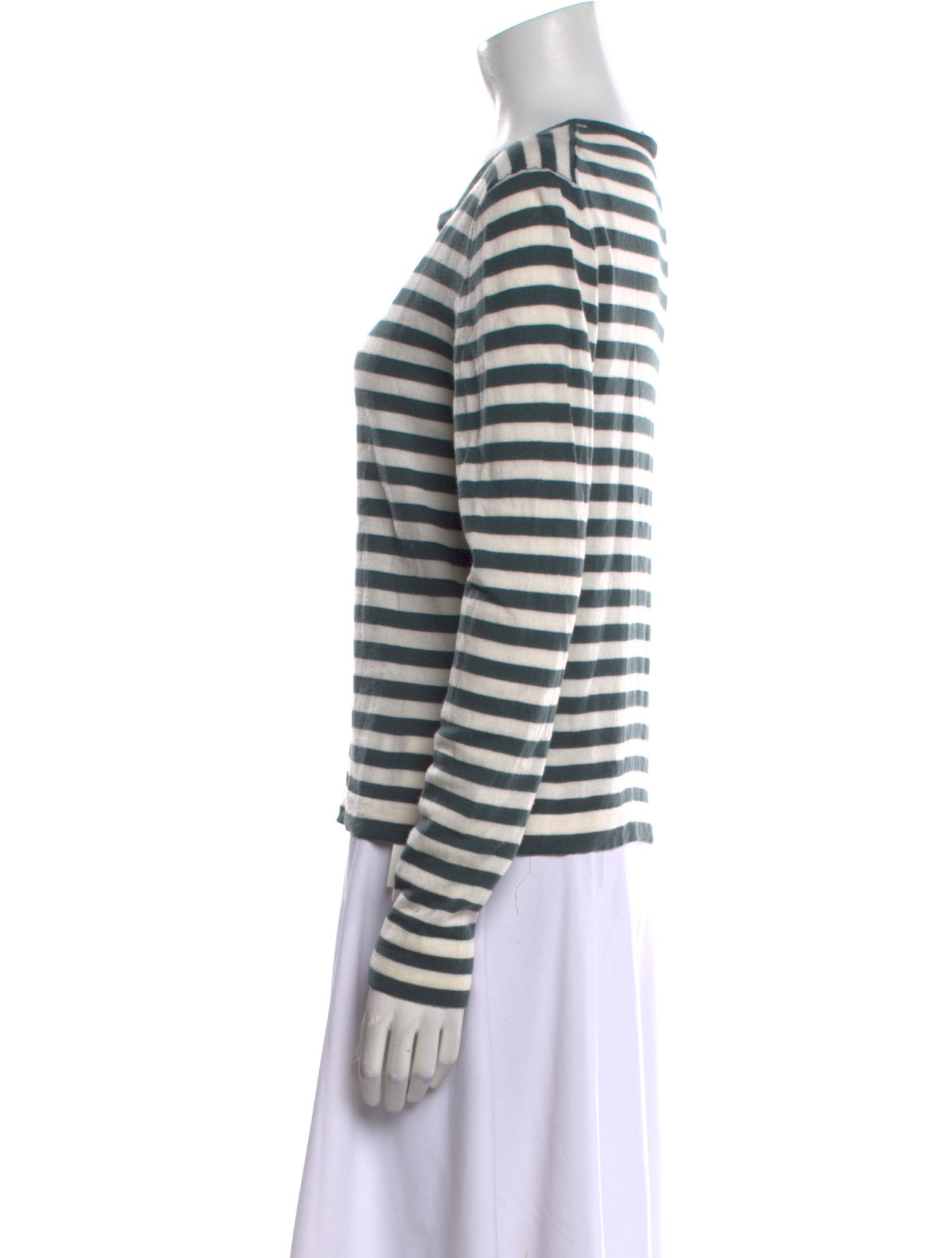 Jenni Kayne Merino Wool Striped T-Shirt