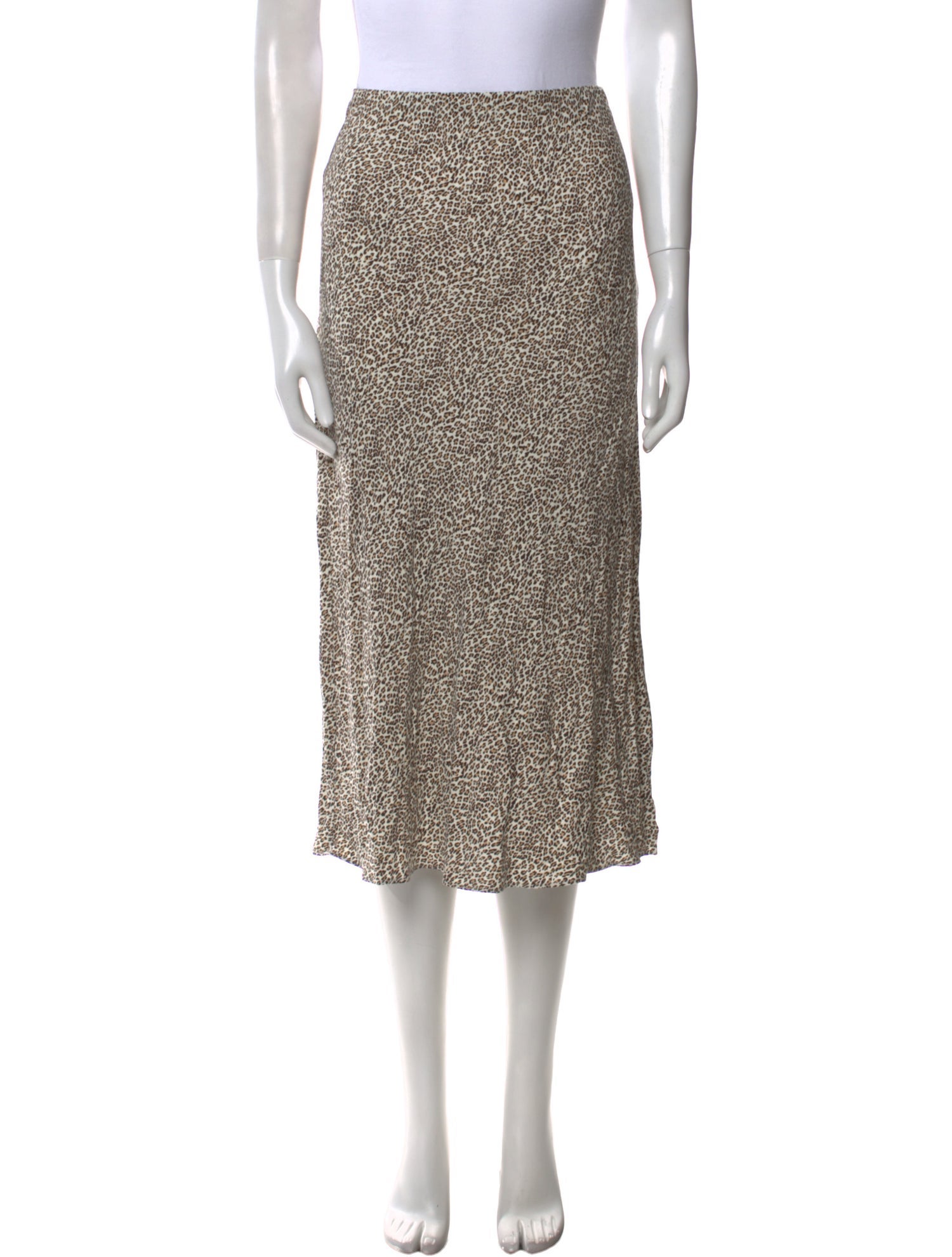 Jenni Kayne Animal Print Midi Length Skirt