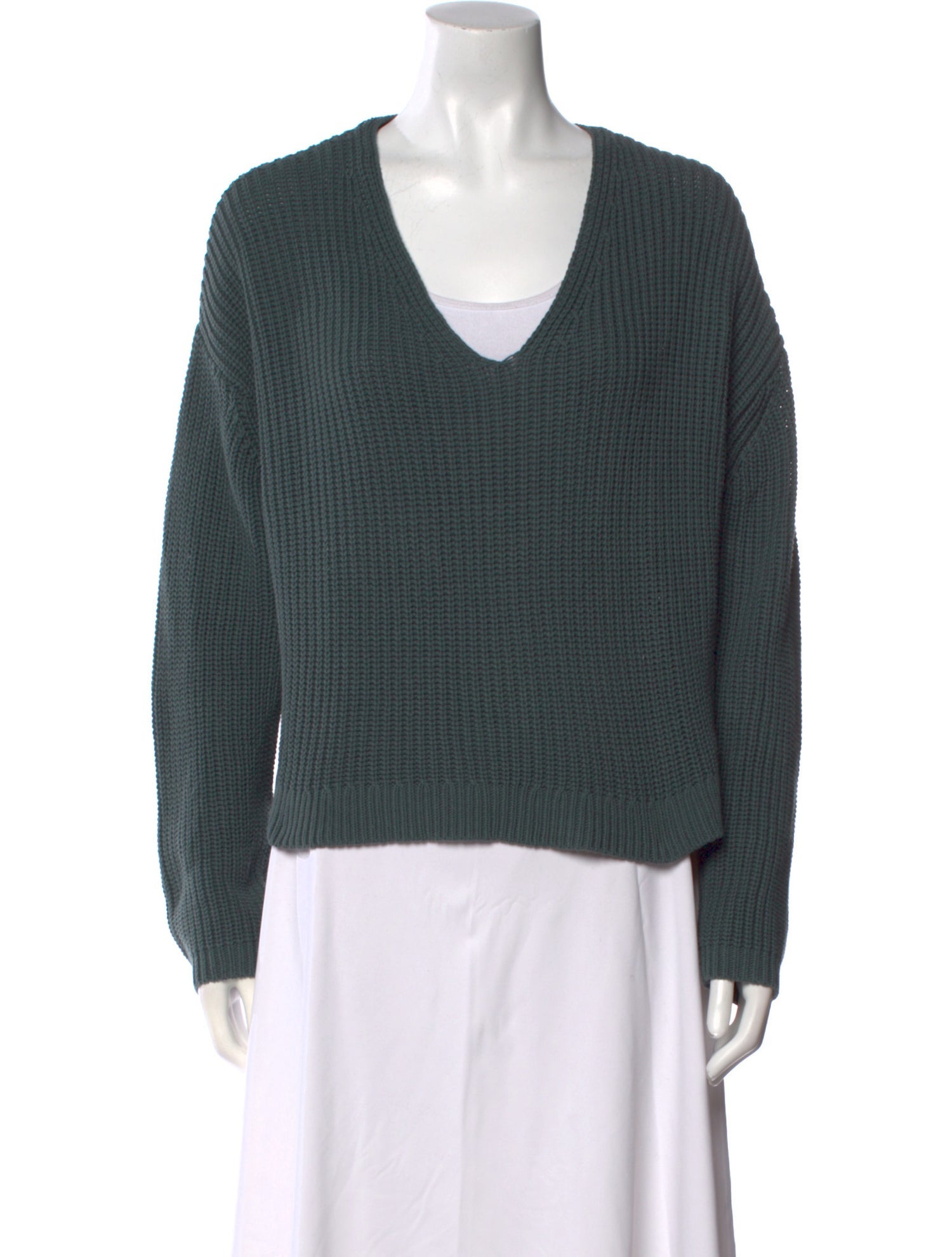 Jenni Kayne V-Neck Long Sleeve Sweatshirt