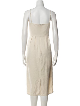 Jenni Kayne Silk Midi Length Dress