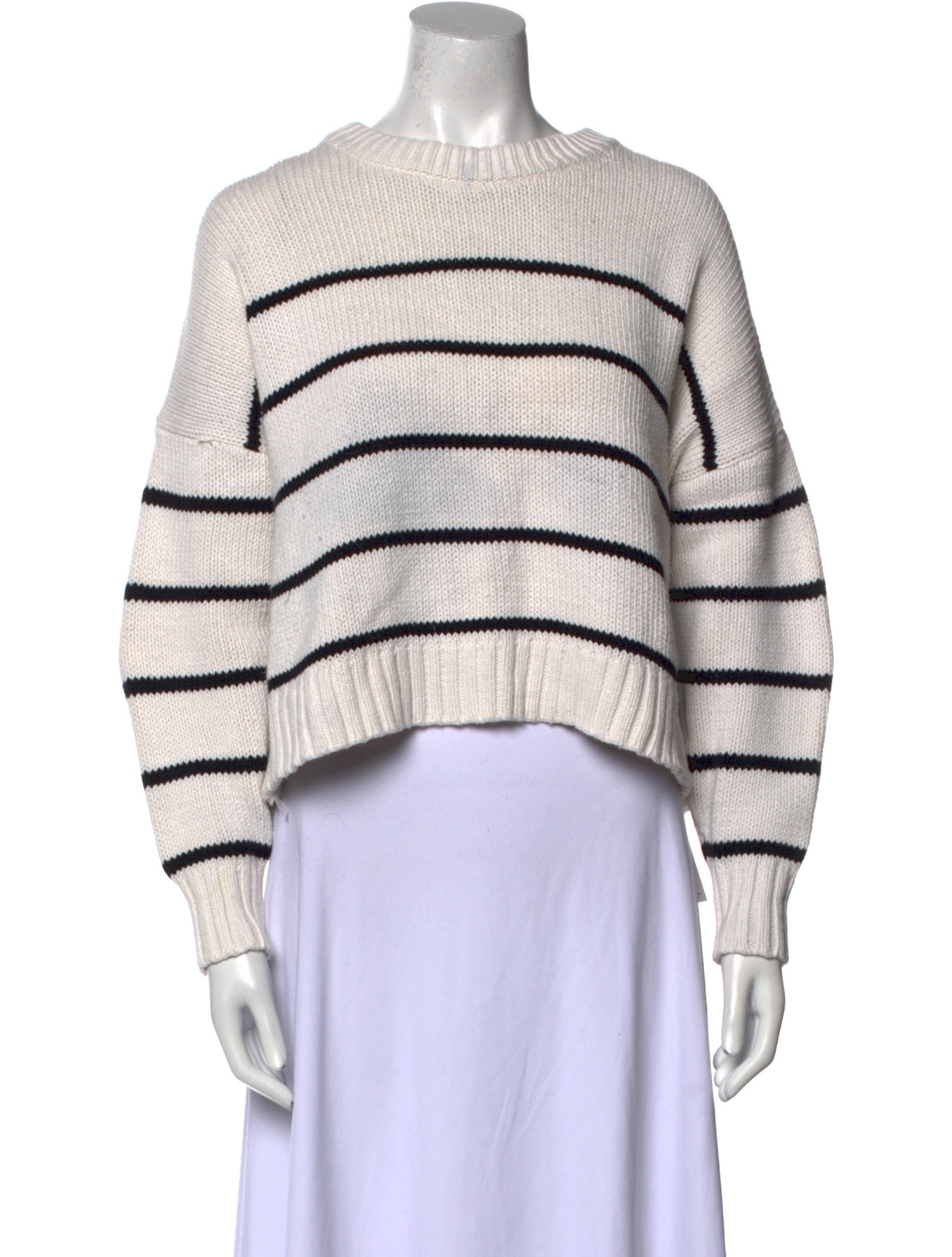 Jenni Kayne Striped Crew Neck Sweater