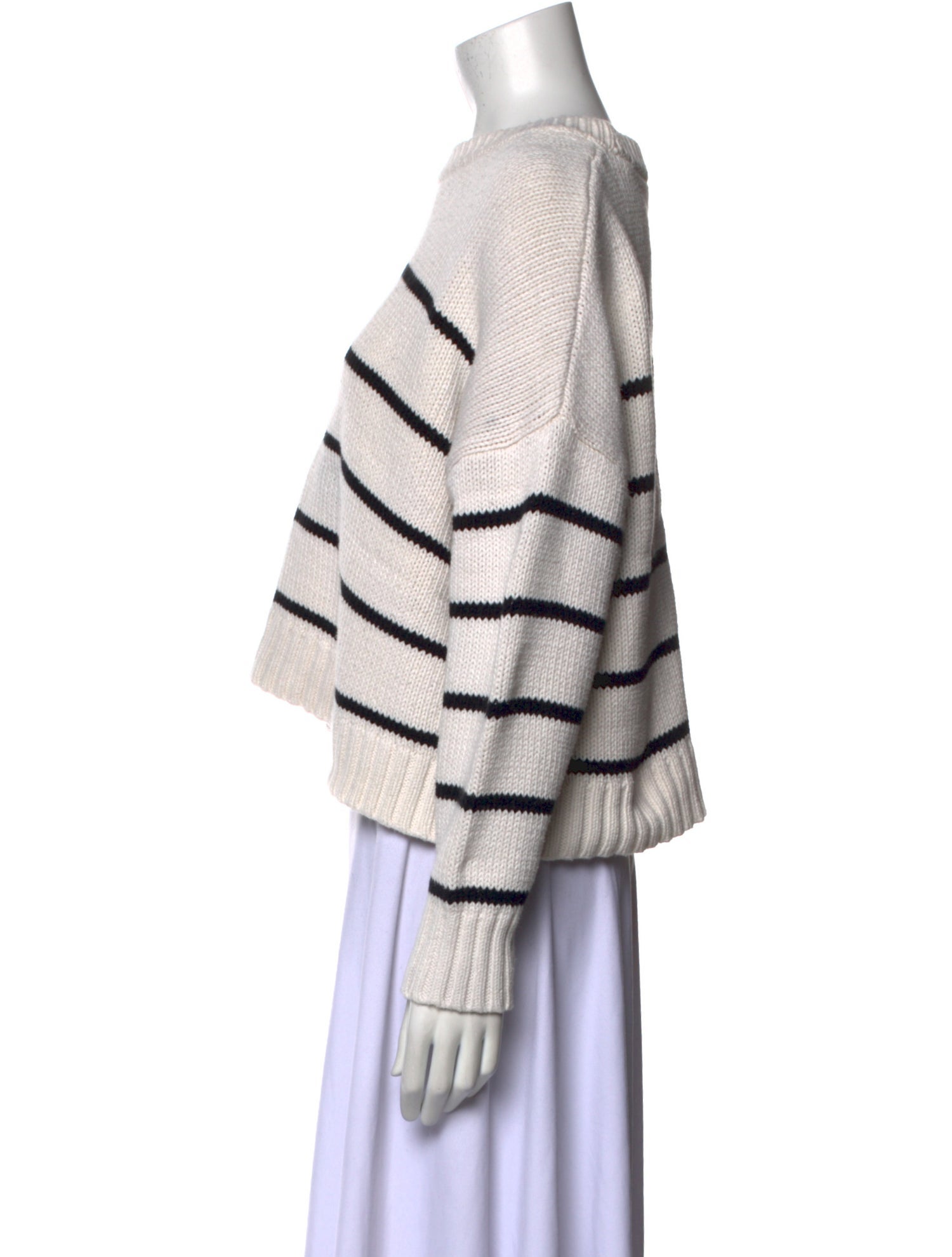 Jenni Kayne Striped Crew Neck Sweater