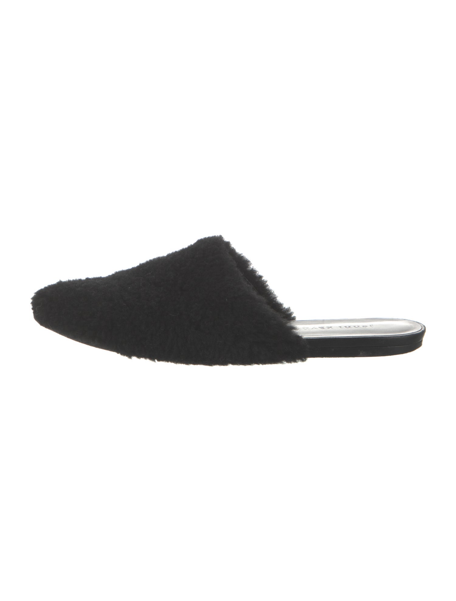 Jenni Kayne Shearling Faux Fur Trim Mules