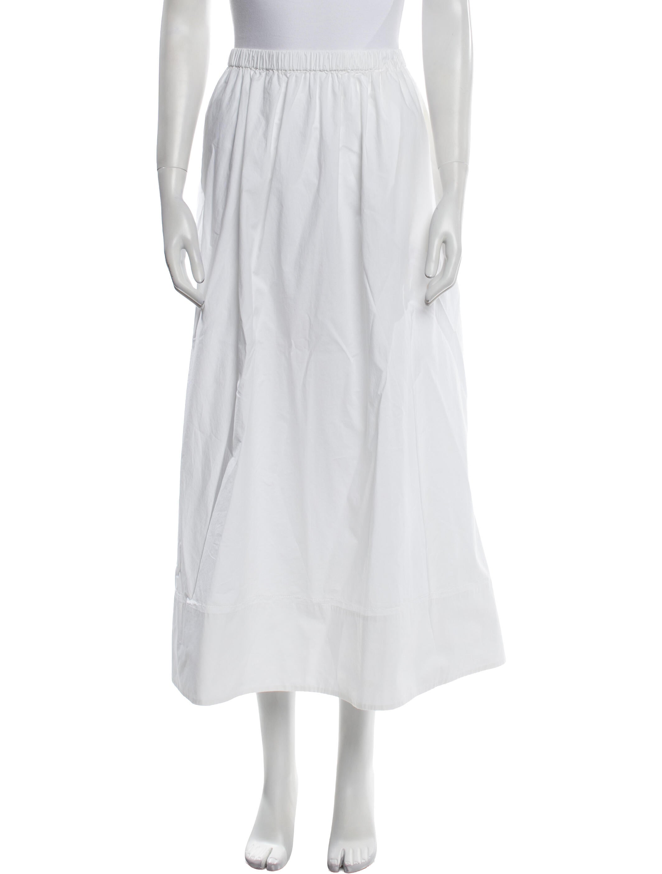 Jenni Kayne Pleated Accents Midi Length Skirt