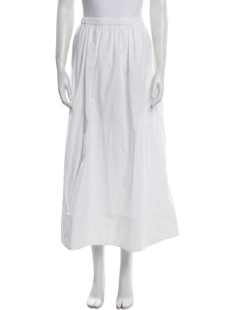 Jenni Kayne Pleated Accents Midi Length Skirt