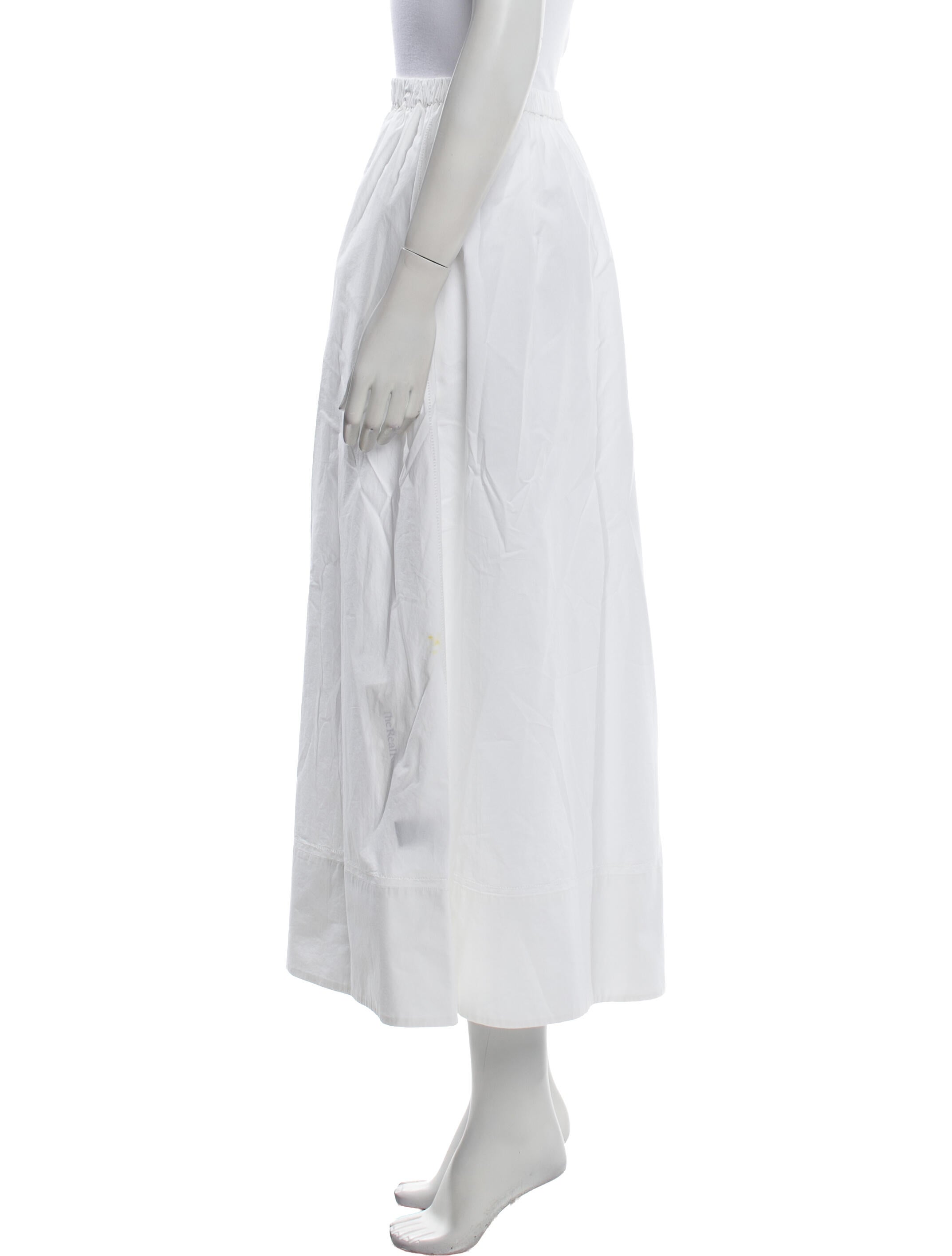 Jenni Kayne Pleated Accents Midi Length Skirt