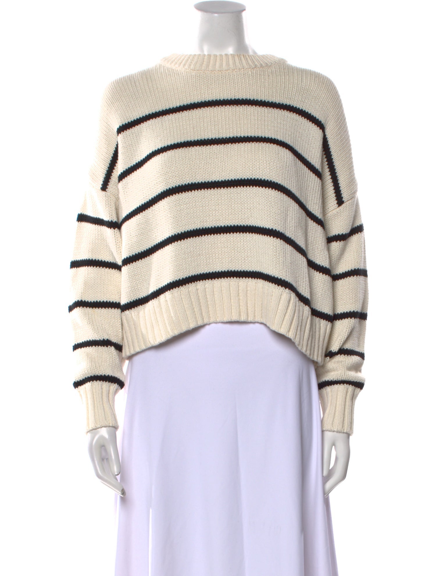 Jenni Kayne Striped Crew Neck Sweater