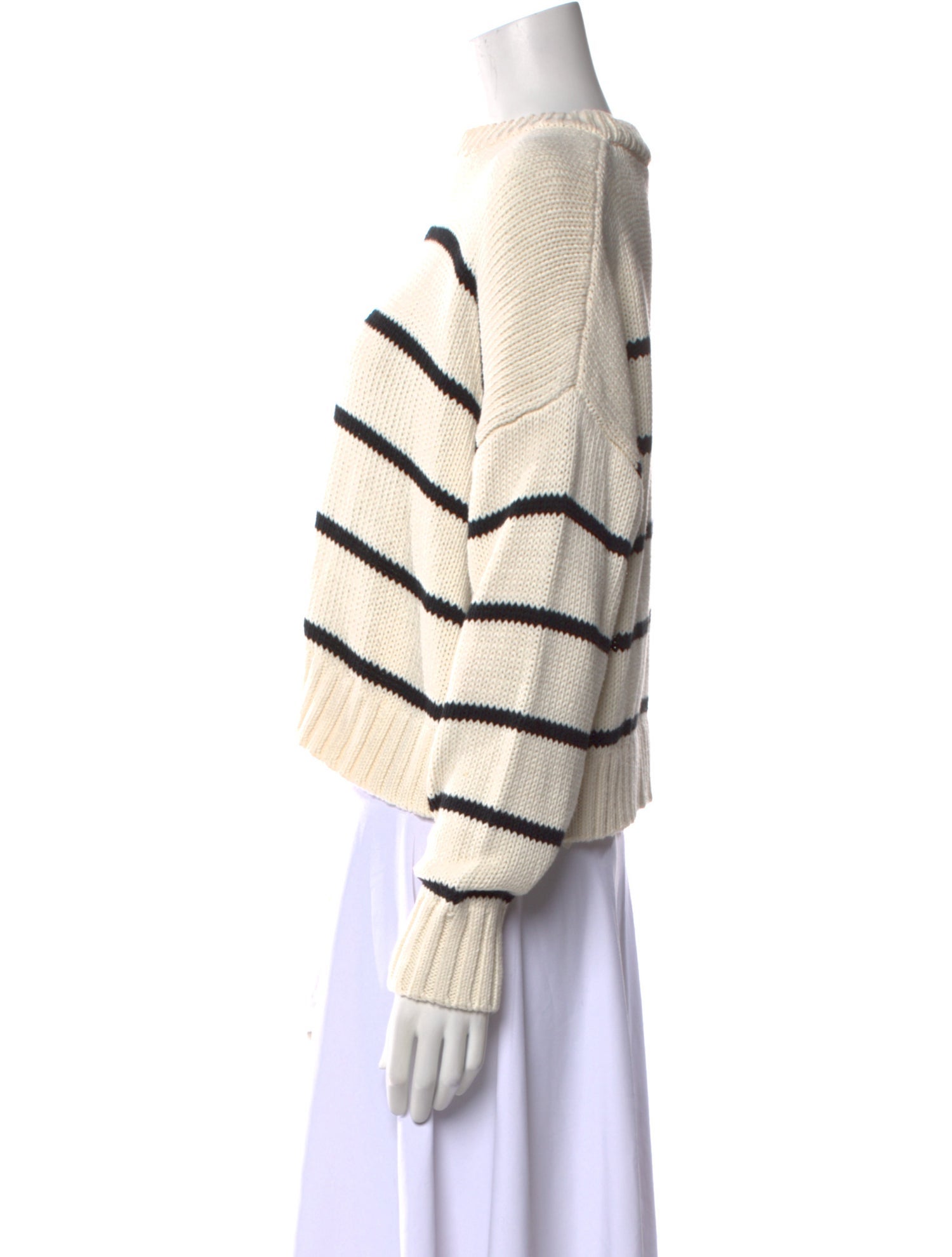 Jenni Kayne Striped Crew Neck Sweater