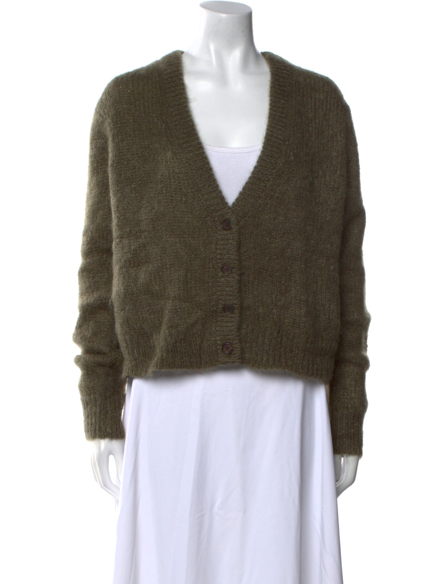 Jenni Kayne Kid Mohair V-Neck Sweater