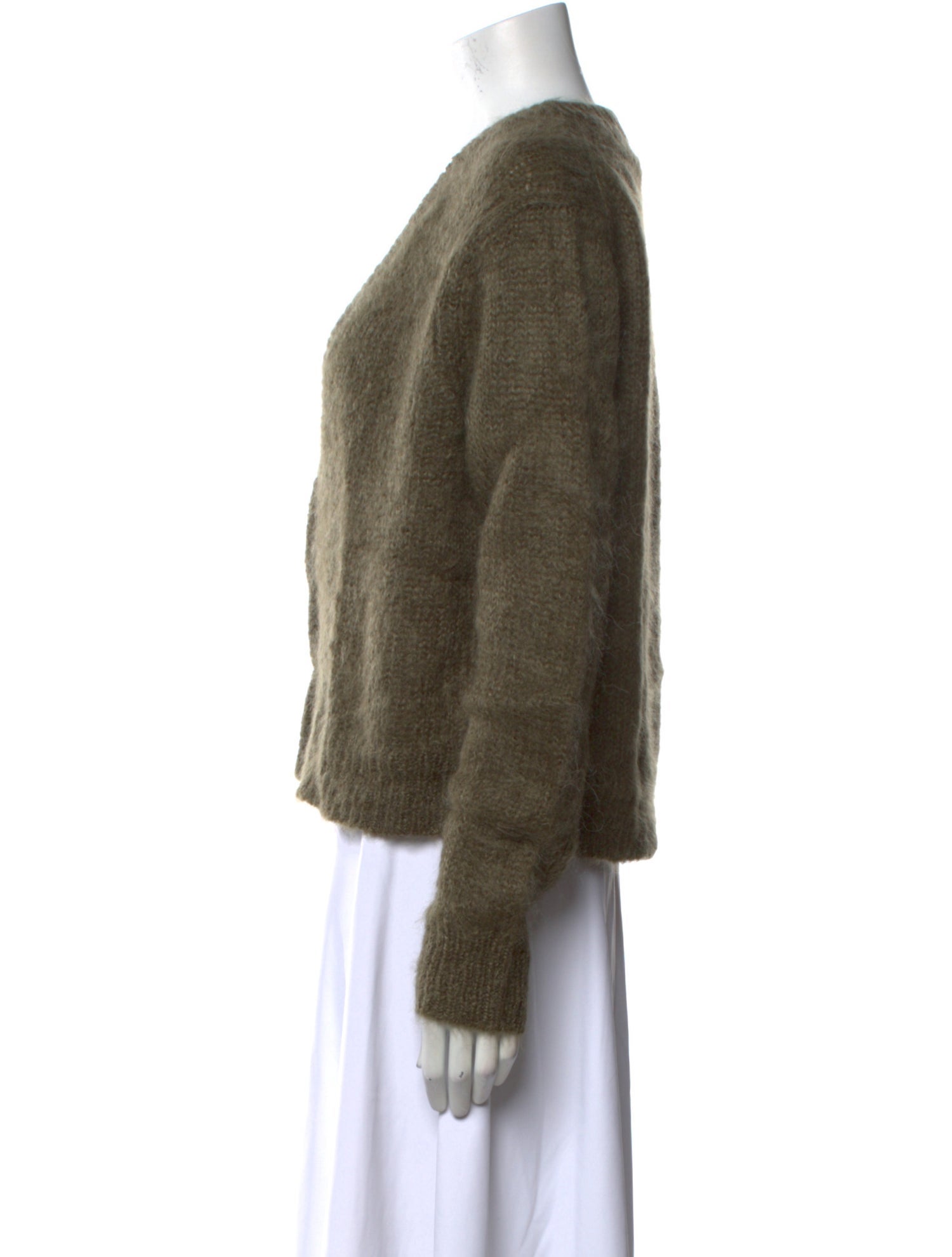 Jenni Kayne Kid Mohair V-Neck Sweater