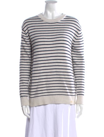 Jenni Kayne Striped Crew Neck Sweater