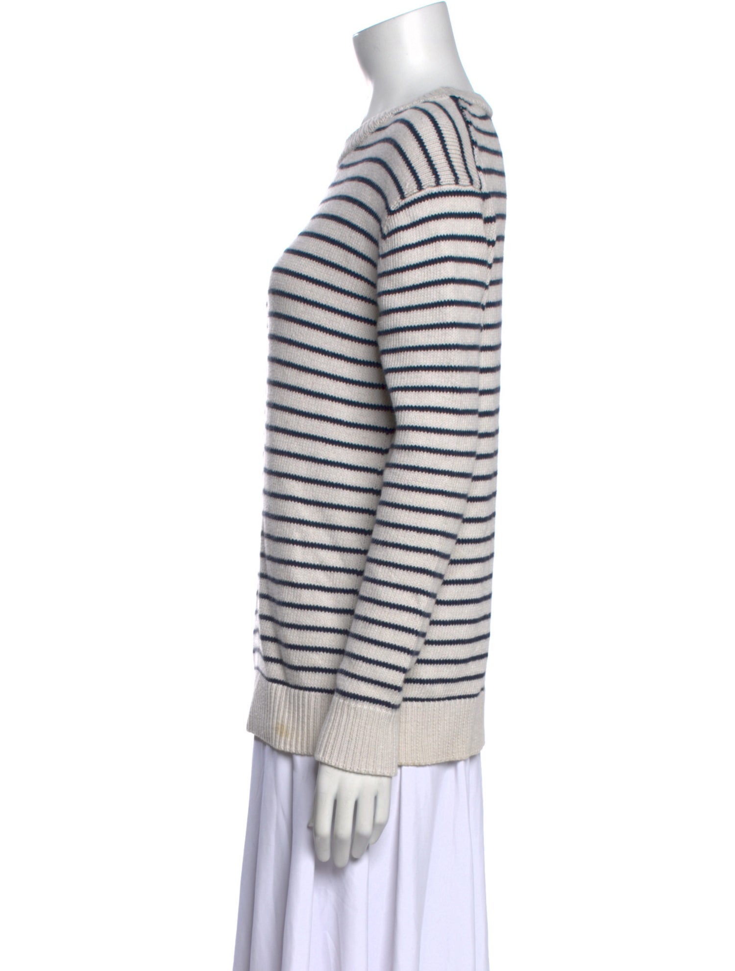 Jenni Kayne Striped Crew Neck Sweater