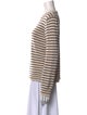 Jenni Kayne Striped Crew Neck Sweater