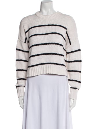 Jenni Kayne Striped Crew Neck Sweater
