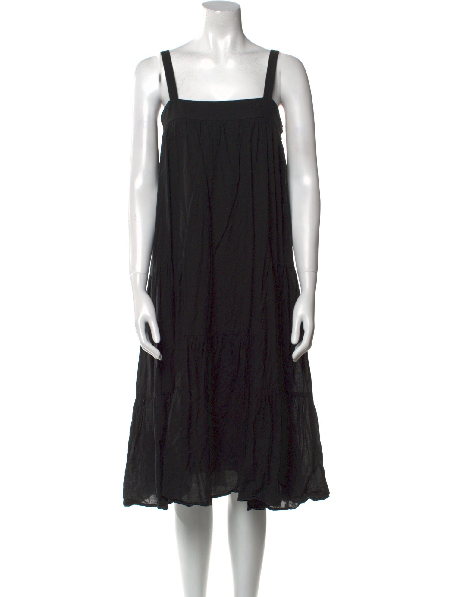 Jenni Kayne Square Neckline Midi Length Dress