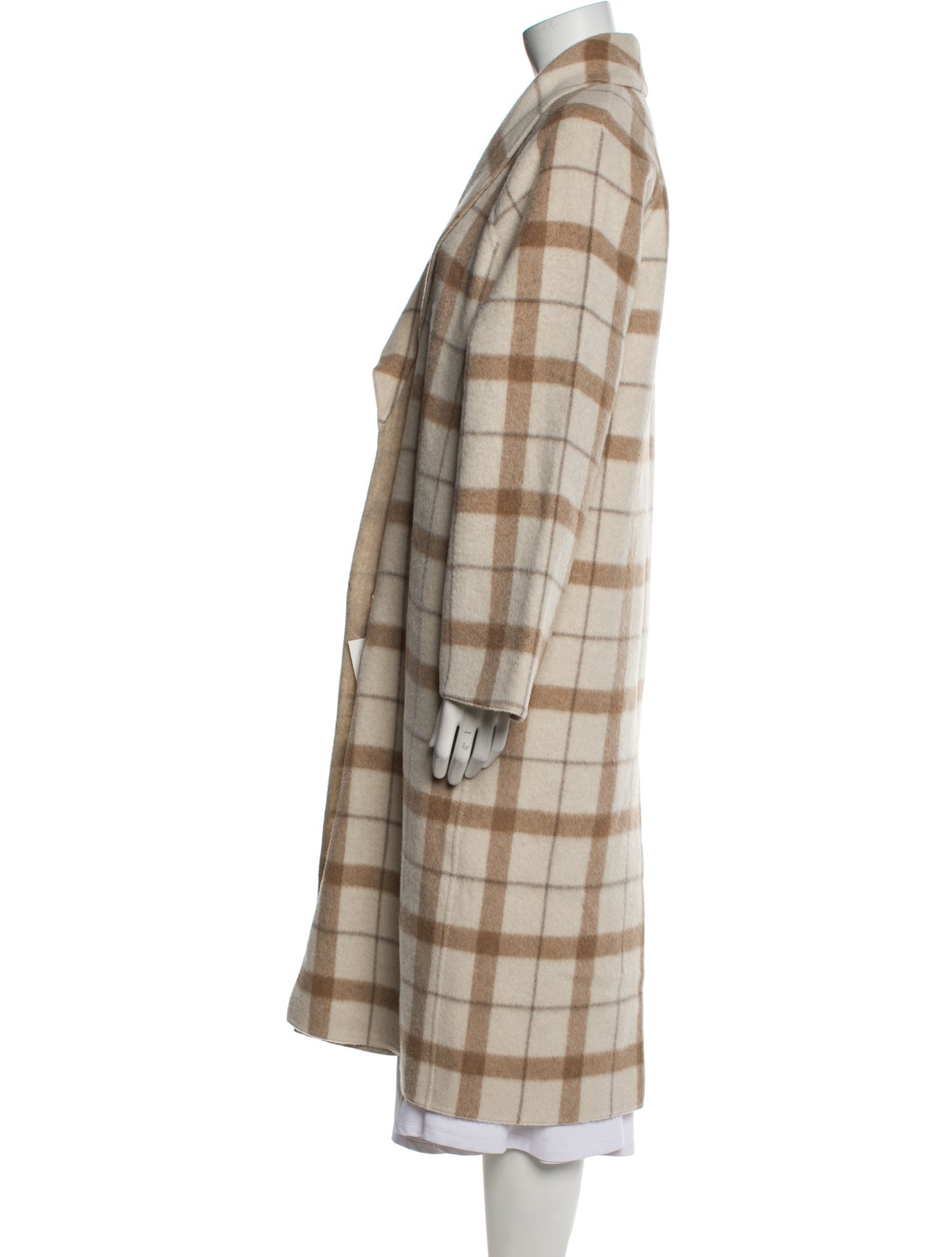 Jenni Kayne Plaid Print Peacoat