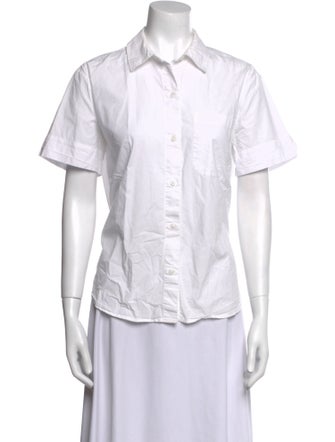 Jenni Kayne Short Sleeve Button-Up Top