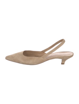 Jenni Kayne Suede Slingback Flats
