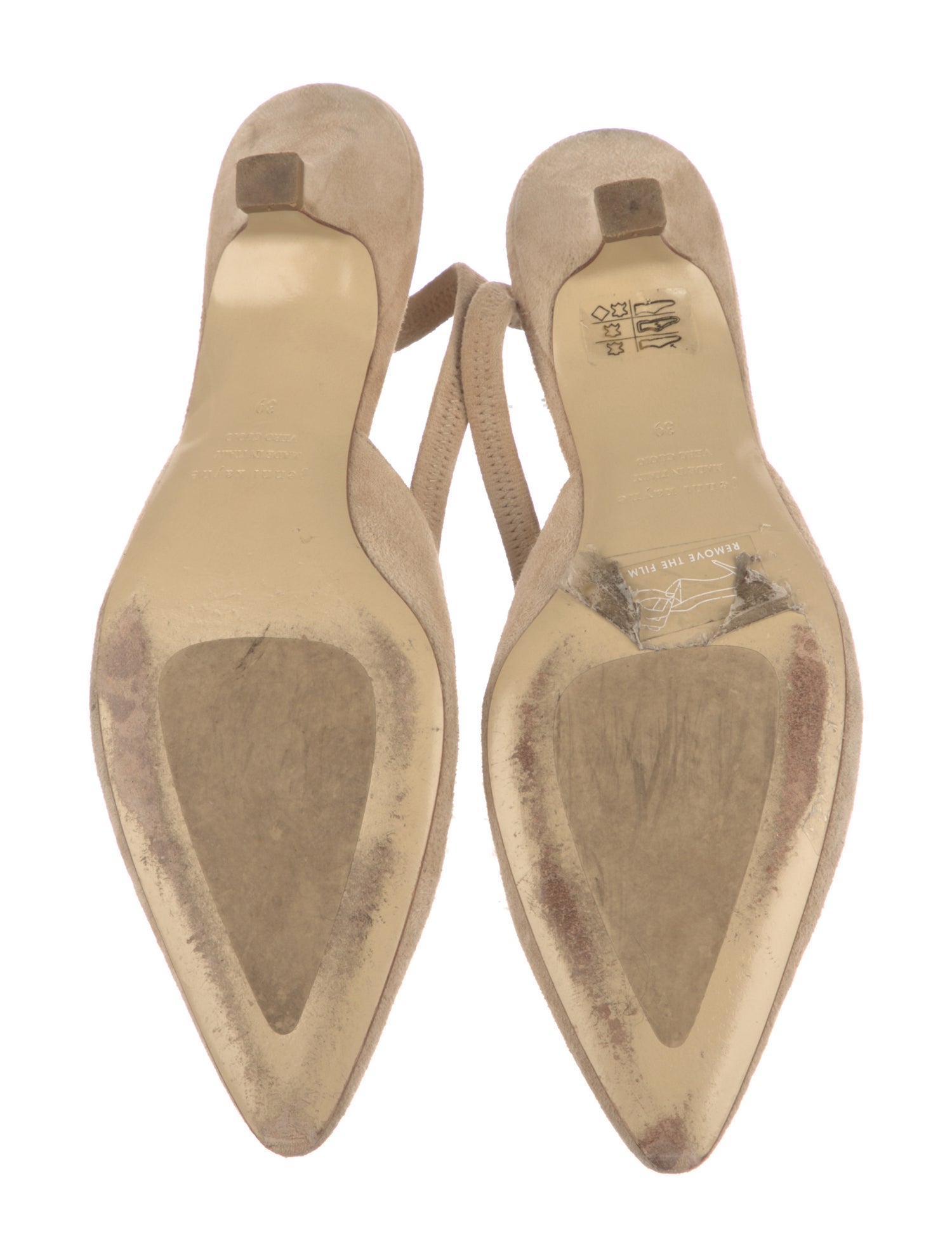 Jenni Kayne Suede Slingback Flats