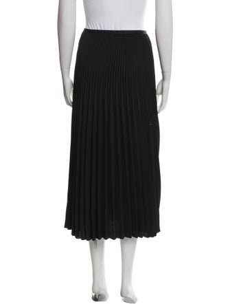 Jenni Kayne Pleated Accents Midi Length Skirt