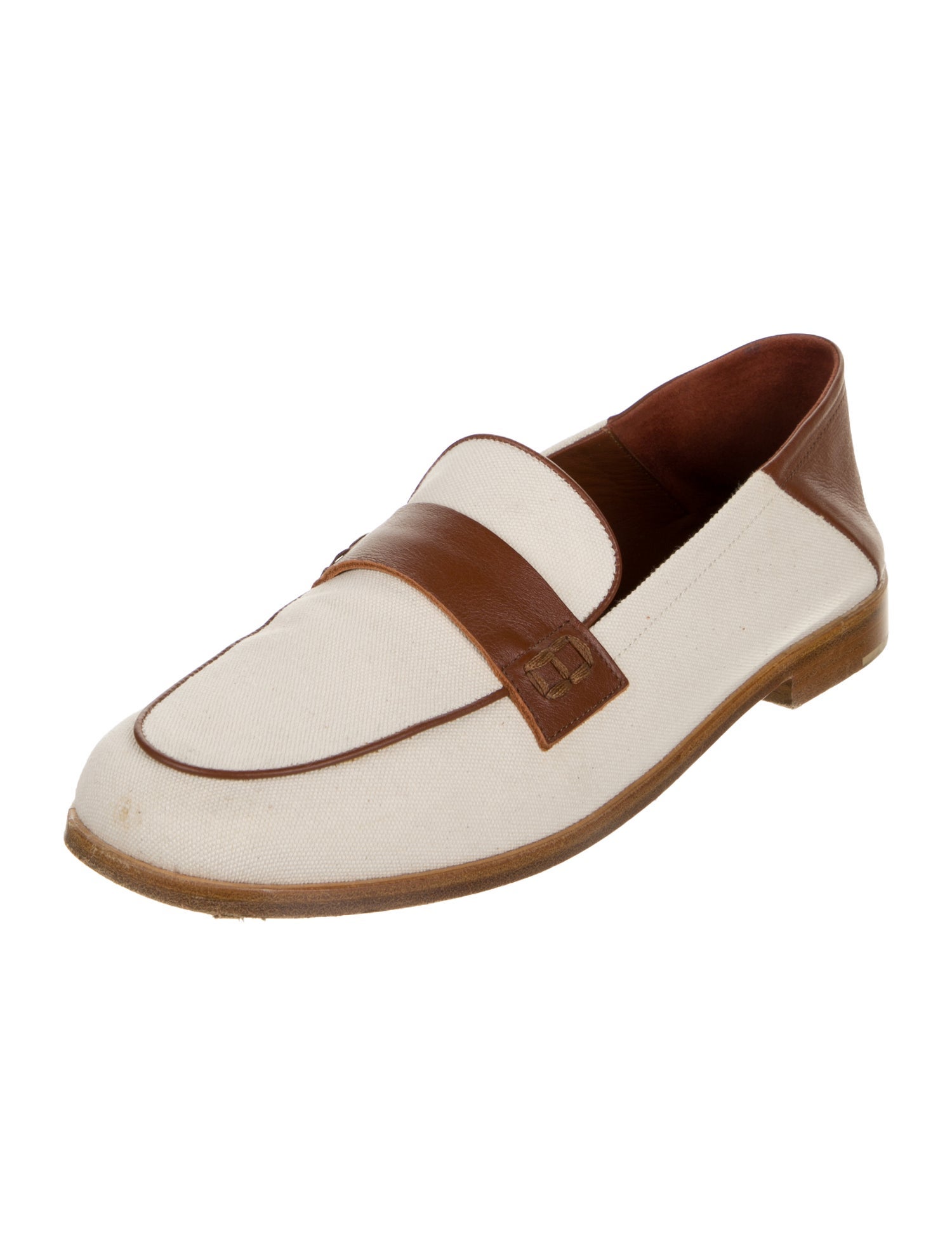 Jenni Kayne Canvas Colorblock Pattern Loafers
