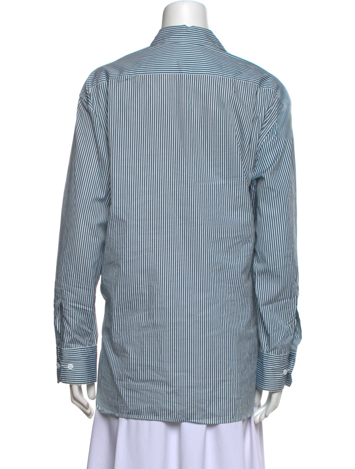 Jenni Kayne Striped Long Sleeve Button-Up Top