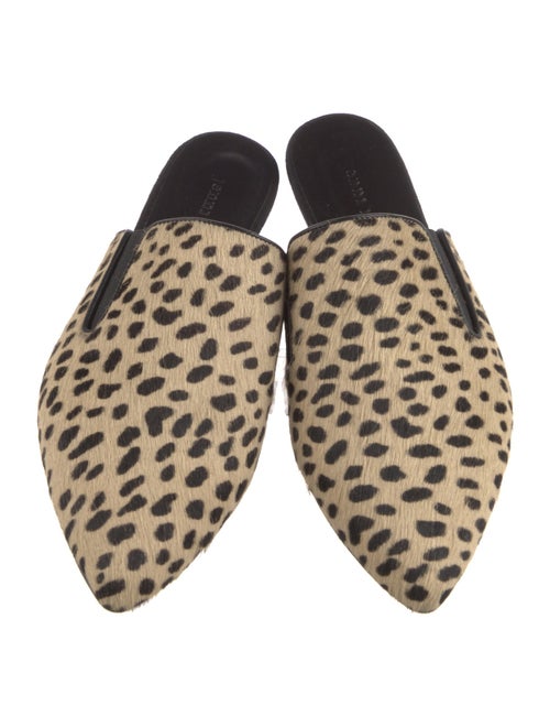 Jenni Kayne Ponyhair Animal Print Flats