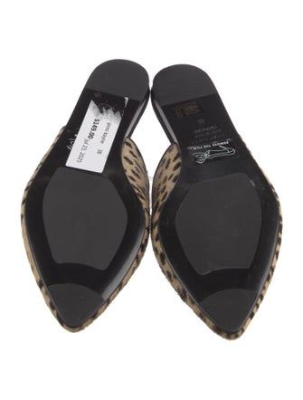 Jenni Kayne Ponyhair Animal Print Flats