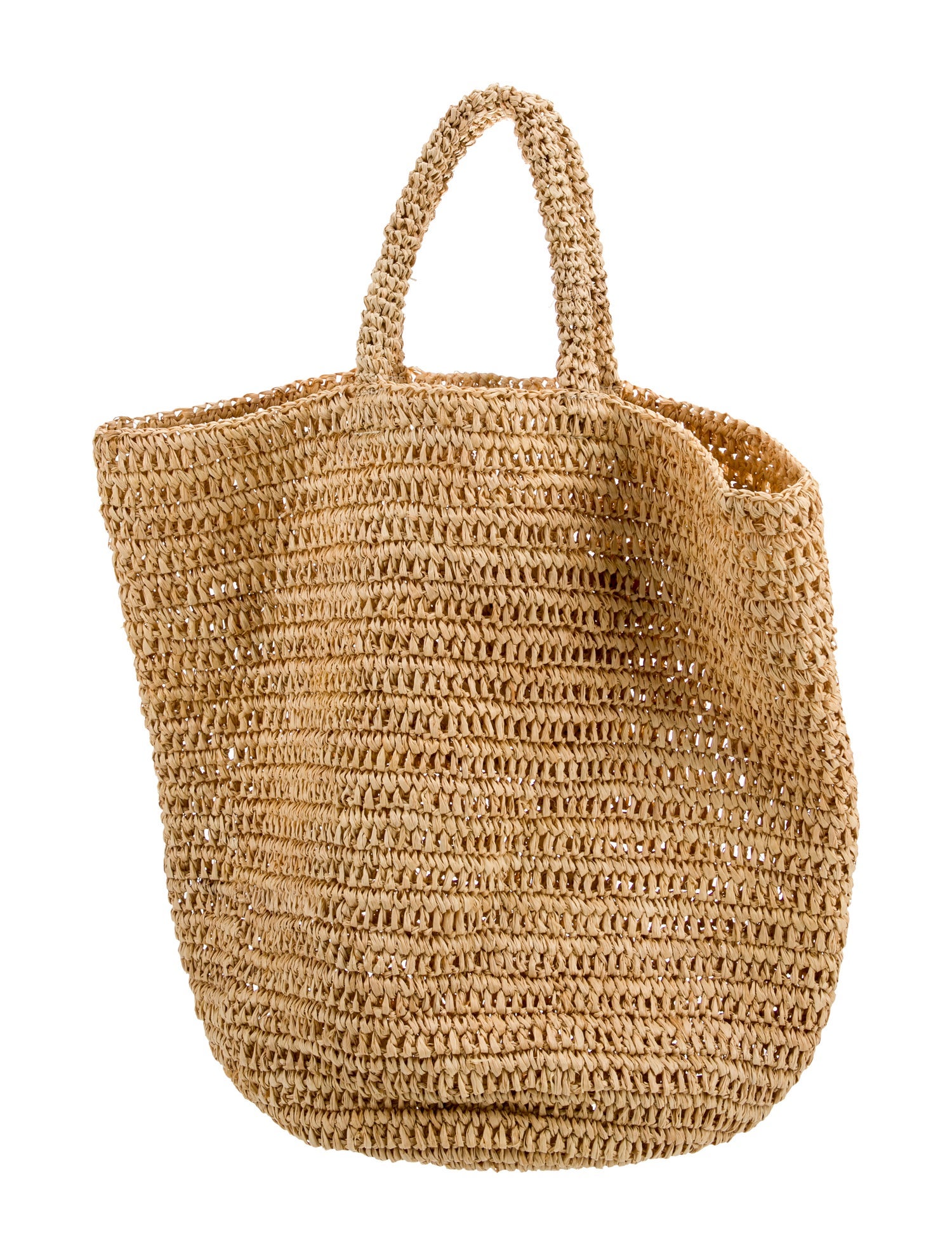 Jenni Kayne Straw Bucket Bag