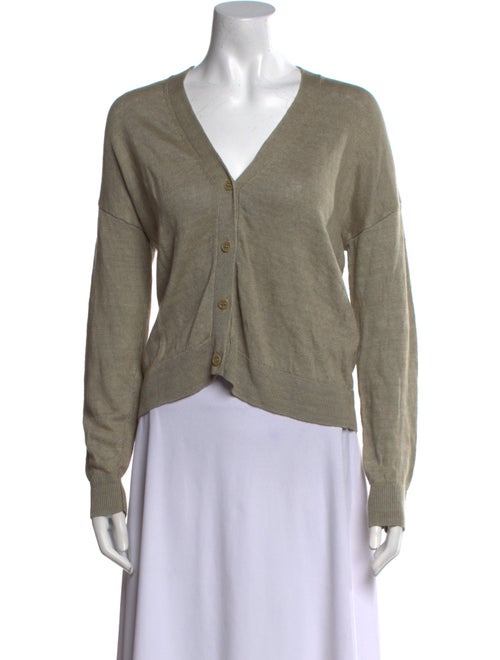 Jenni Kayne Linen V-Neck Sweater