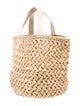 Jenni Kayne Raffia Top Handle Bag