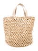 Jenni Kayne Raffia Top Handle Bag