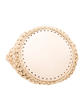 Jenni Kayne Raffia Top Handle Bag