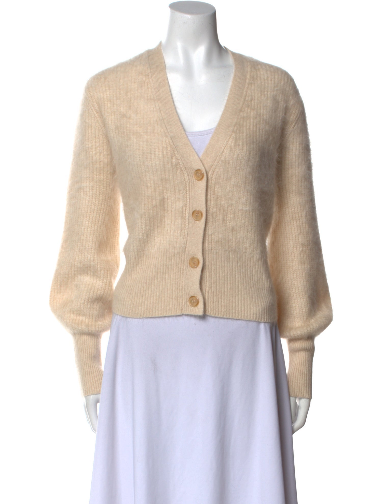 Jenni Kayne Cashmere Plunge Neckline Sweater