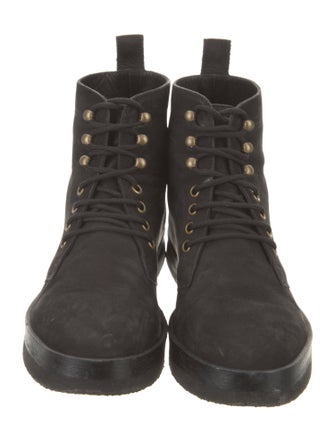 Jenni Kayne Suede Lace-Up Boots