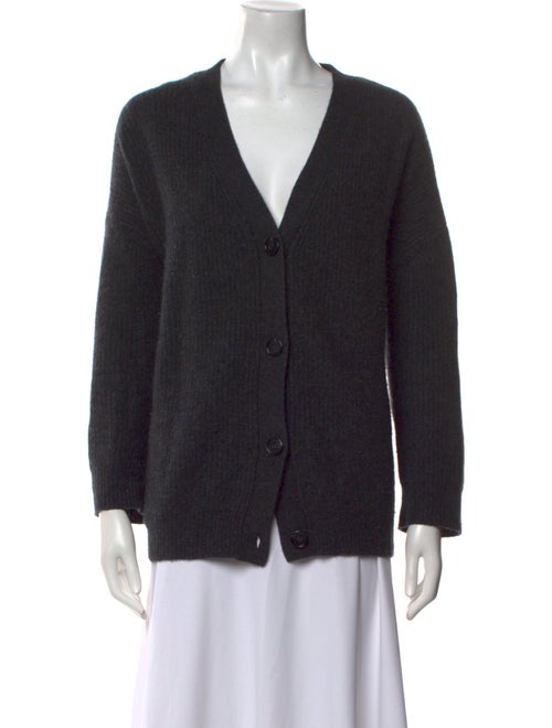 Jenni Kayne Cashmere V-Neck Button-Up Top