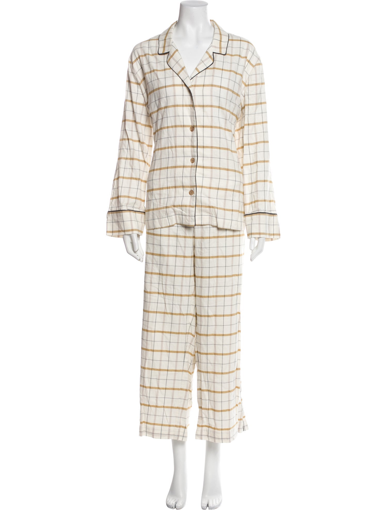 Jenni Kayne Plaid Print Pajamas w/ Tags