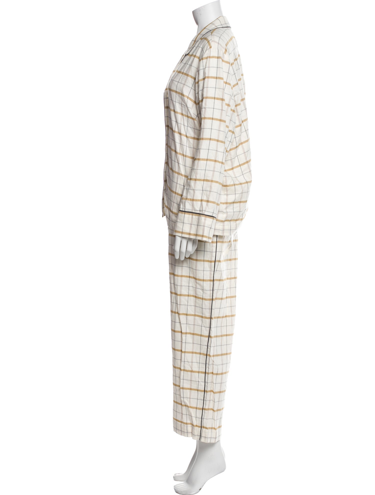 Jenni Kayne Plaid Print Pajamas w/ Tags