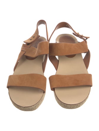 Jenni Kayne Suede T-Strap Sandals