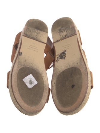 Jenni Kayne Suede T-Strap Sandals