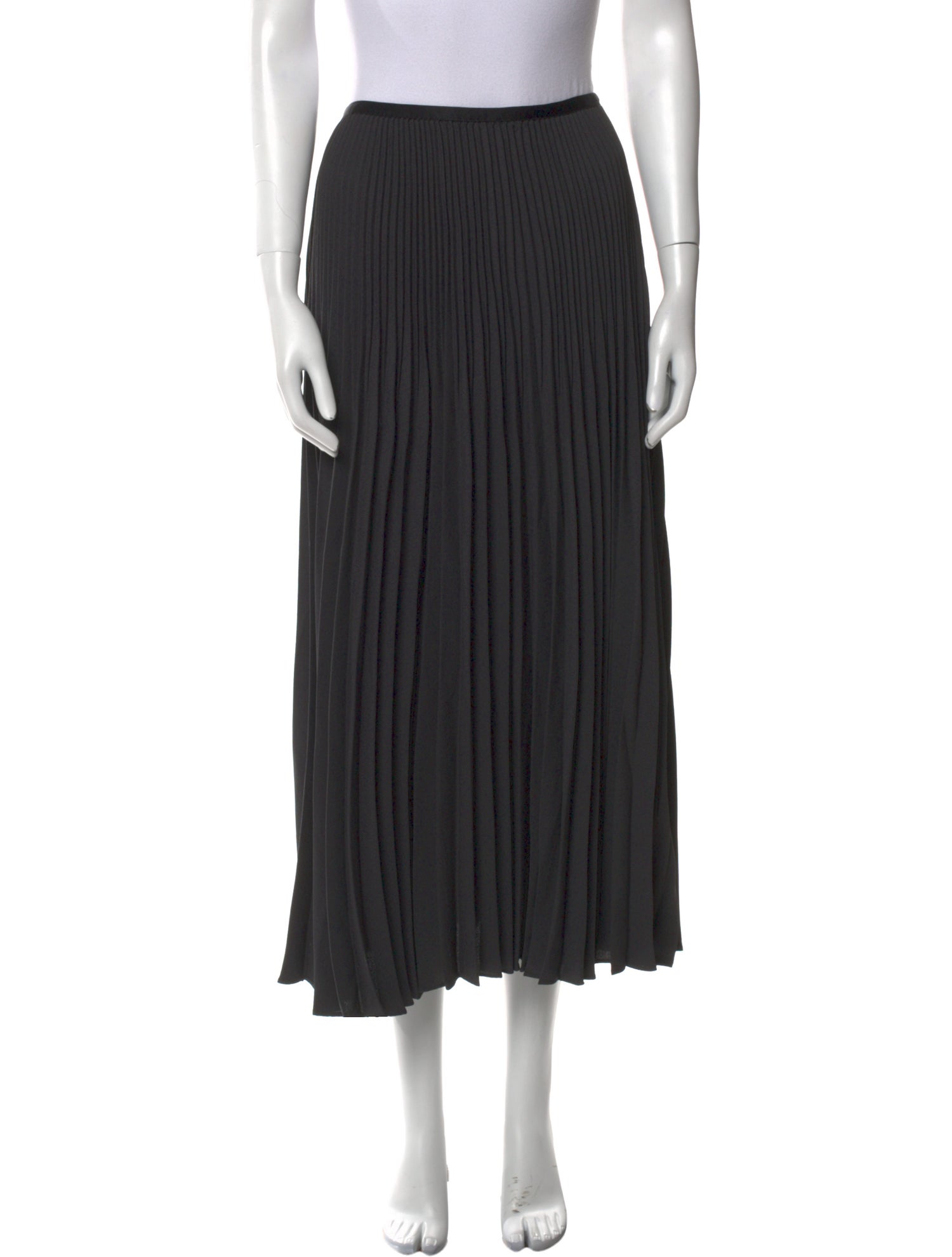 Jenni Kayne Pleated Accents Midi Length Skirt